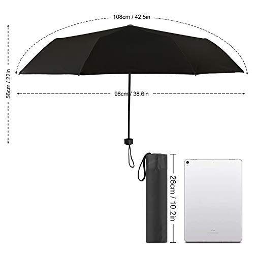Parapluie pliable coupe-vent imperméable et résistant aux UV