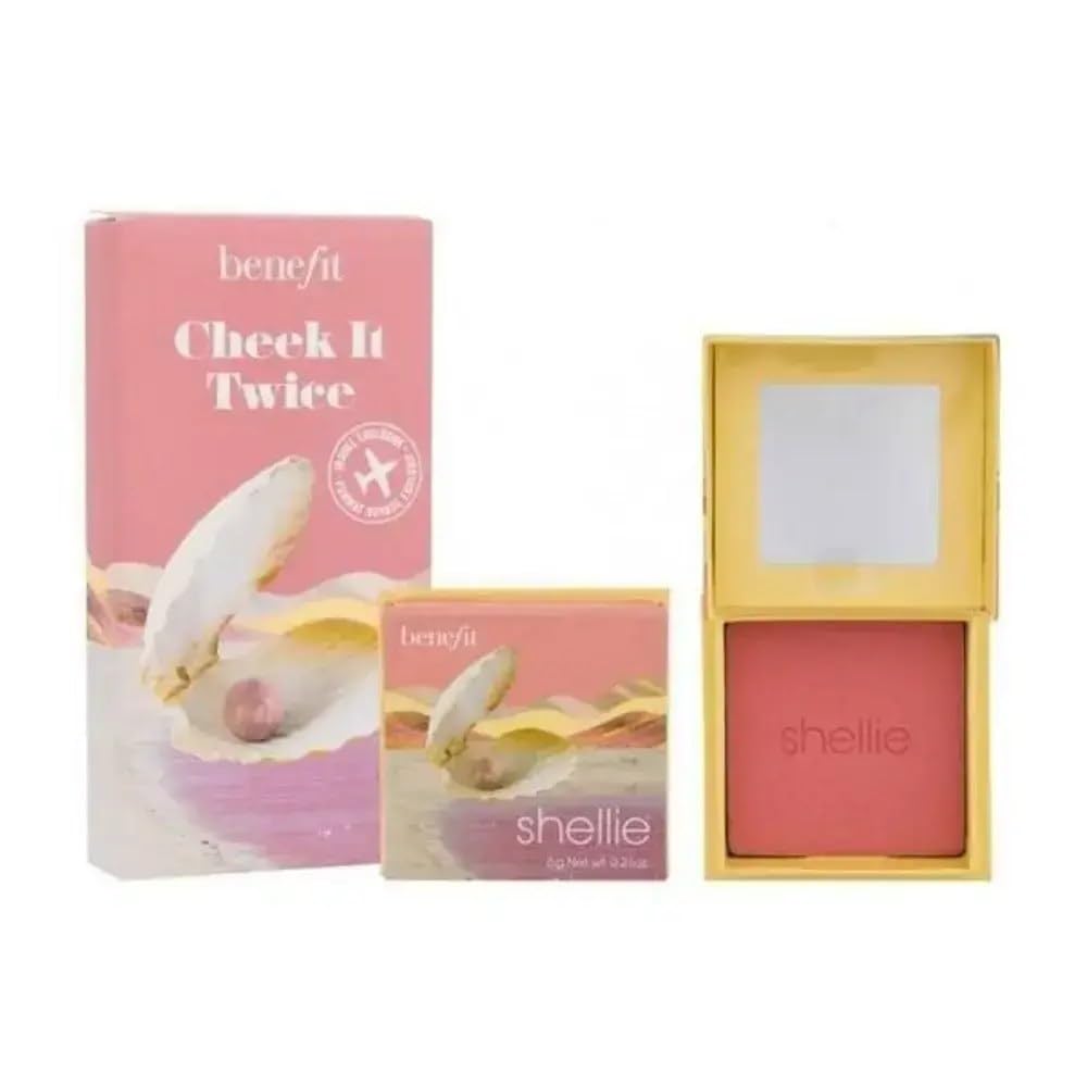 BENEFIT CHEEK IT TWICE DUO – 2 X SHELLIE BLUSH 6G