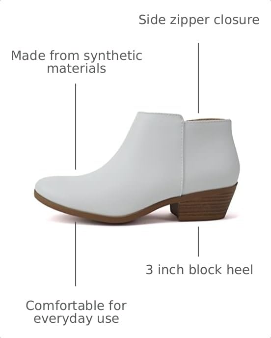 Image of Soda Women's Mug Round Toe Faux Suede Stacked Heel Western Ankle Bootie