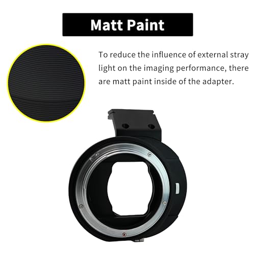 Ficha técnica XPIMAGE Anillo adaptador de objetivo Shift P645 a GFX compatible con objetivos Pentax 645 en cámaras Fujifilm G Mount GFX - Fernando Cortés