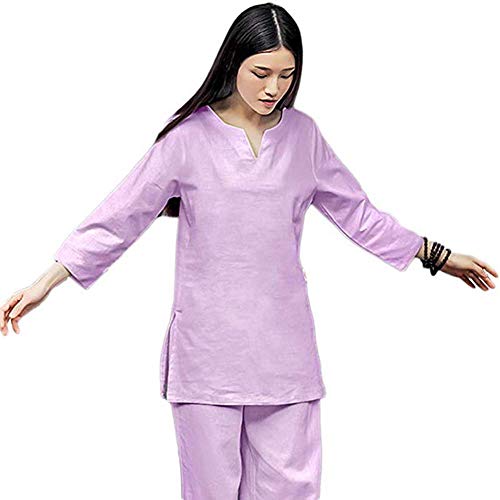 Uniforme de Tai Chi pour femmes RWRAPS ample et confortable rouge