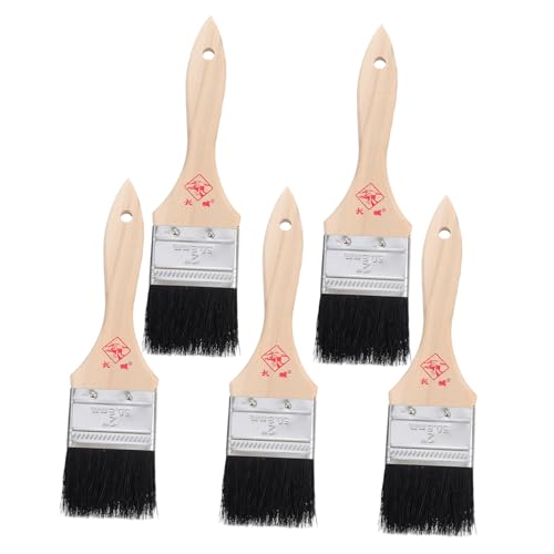 DOITOOL 1 Juego Cepillo De Pintura Barnices Cepillo De Pegamento Cepillo De Pintura Depurador Eléctrico Colas De Trabajador Cepillo De Trabajo De Pintura Cepillo para 5 Piezas