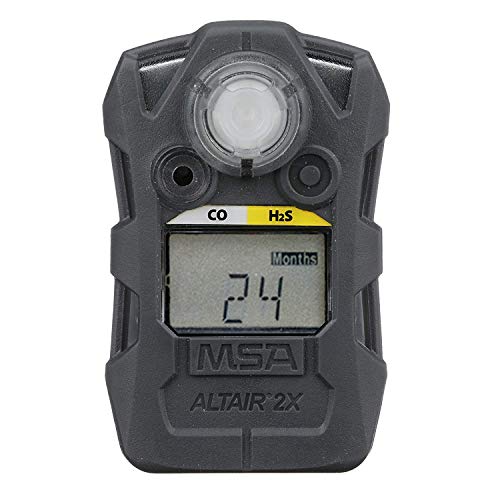 MSA ALTAIR 2XT Two-Tox Gas Detector, Carbon Monoxide/Hydrogen Sulfide