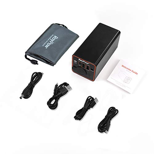 Roypow 30W Pd Portable Charger With 12V/10A Cigarette Lighter Socket, 86.58Wh Usb C Laptop Power Bank, 18W Qc& 12V Dc External Battery Pack, Perfect For Macbook Air Ipad Phone Dash Cam Or Camping #TOP7