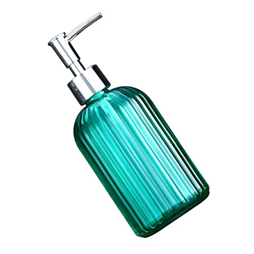 Alipis Jabón de Vidrio Refillable con Bomba Jabón de Mano Compacto y Moderno y Cocina