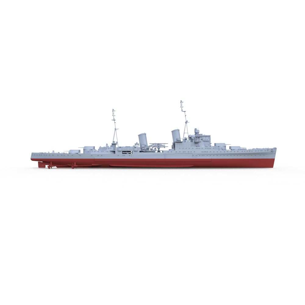 MRY-SFW SSC700604S 1/700 zestaw do budowy modelu wojskowego HMS SOUTHAMPTON klasa miejska lekki krążownik pełny kadłub