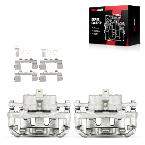 Image of Torchbeam Front Left and Right Calipers w /Bracket Fit for Frontier | #19B1672A+19B1673A