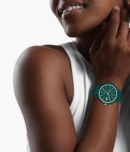 Image of Lacoste Analogue Multifunction Quartz Watch for Women LACOSTE.12.12 Multi Collection with Silicone Bracelet
