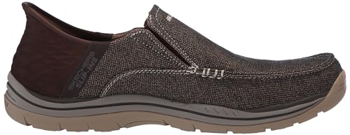 Image of Skechers Men's USA Expected - Cayson Moc Toe Canvas Slip-Ins