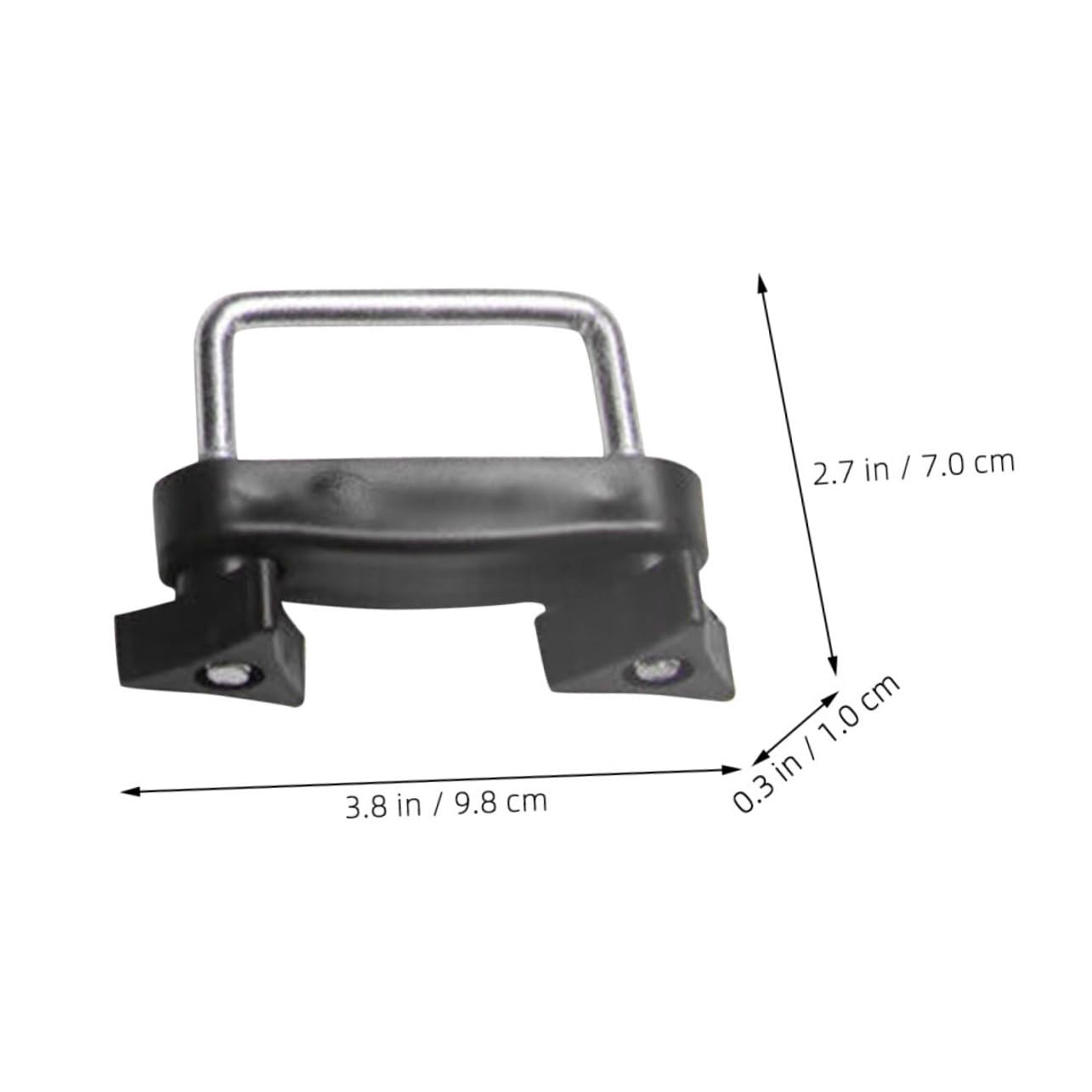 STOBAZA Easy Fit Car Roof Rack Clamps Universal Roof Rack Accessories for Cars Plastic Metal Mounting Clips Stylish