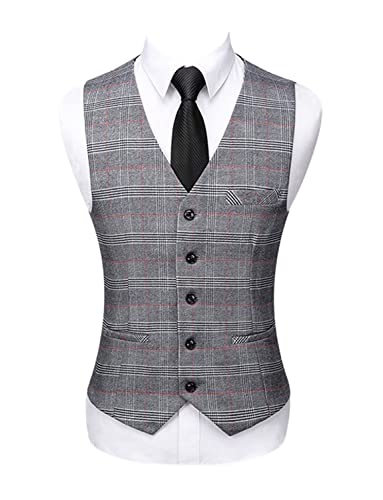 Gilet costume homme pied-de-poule pour structurer votre silhouette