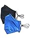 Tommie Copper 2-Pack Community Wear Face Masks (Black And Cobalt Blue)