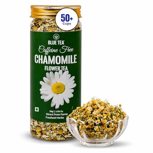 BLUE TEA - Chamomile Tea - 30 g - 50+ Cups | SLEEP & RELAXATION |...