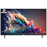 Grouhy 50 Inch Frameless 4K UHD Smart LED TV With Built-in Receiver, Black - GLD50SAWORV2