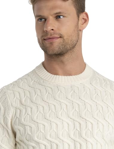 Icebreaker Men's Merino Cable Knit Crewe Sweater3
