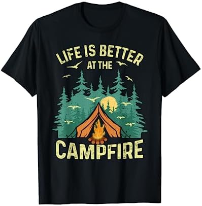 Funny Camping Lover Design For Men Women Camping Vacationist T-Shirt