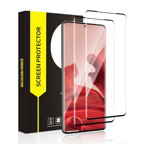 Bodyguard 2 Stück für Panzerglas für Samsung Galaxy S20 Plus 5G Schutzfolie 3D-Volle Bedeckung HD-Klar Kristallklar Fingerabdruck-ID 9H Härte Frei von Kratzern Samsung S20 Plus Displayschutzfolie