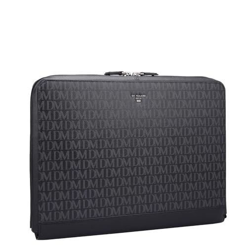 Image of Da Milano Leather Laptop Bag for Men & Women - Fits Up To 14 inch Laptop (10115S)