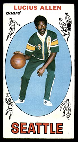Basketball 1969-70 Topps #6 Lucius Allen creased RC Rookie