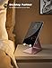 Lamicall Pink Phone Stand, Desk Accessories - Rose Gold Pink Cell Phone Holder, Office Decor, Office Desk Accessories, Suitable for iPhone 16 15 14 13 Pro Max, 4-8'' Phone