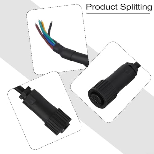 Câble de connexion 7 broches pour valve proportionnelle industrielle 1m - 5