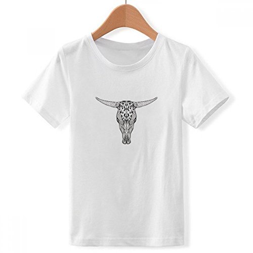 T-Shirt Vache Animaux Ras du Cou Blanc vêtement décontracté pour style collégien original