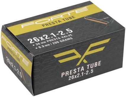 Forte MTB Presta Bicycle Tube 26 x 2.1-2.5"