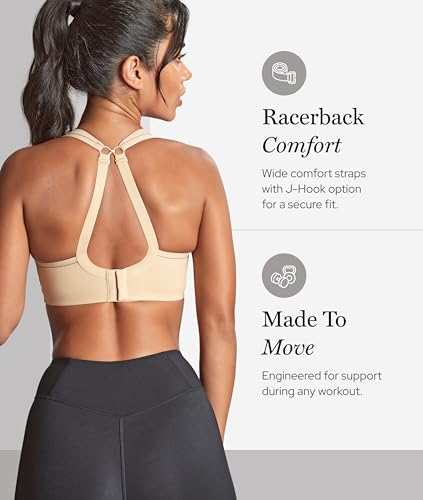 Panache Women’s High Impact Underwire Sports Bra – Max Support, Moisture Wicking, Secure Fit Workout Bra for Women3