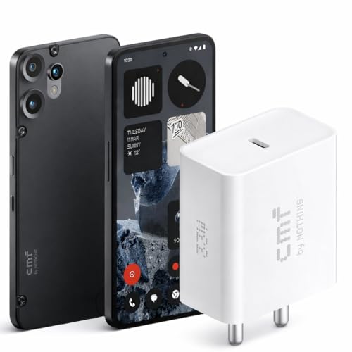 Image of Original CMF 33W C-Type PPS Rapidly Charging Adapter for Nothing Phone 4A /4A Pro /3 /3a /3a Pro /3a Lite /2 /2a /2a Plus /1 /CMF Phone 1 /2 /2 Pro /Pixel 10 /9 /Tablet /Chromebook-33 Watt USB C Fast Charger-White