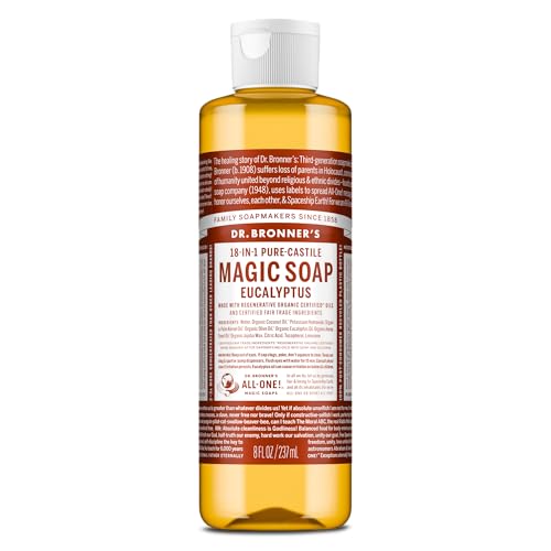 Dr. Bronner's Pure-Castile Magic Soap Liquid...