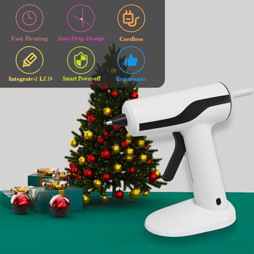 Monvict Cordless Hot Melt Glue Gun thumb #4