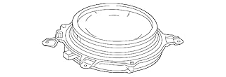 Genuine Lexus 86160-0WX30 Speaker