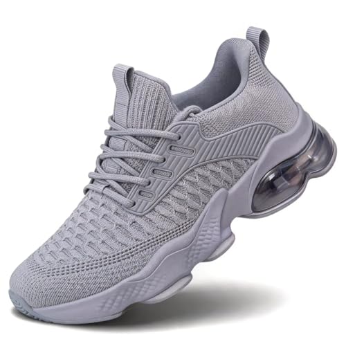 Image of Womens Slip On Walking Shoes Air Running Casual Fashion Tennis Sneakers Comfortable Non Slip Work Athletic Trainers
