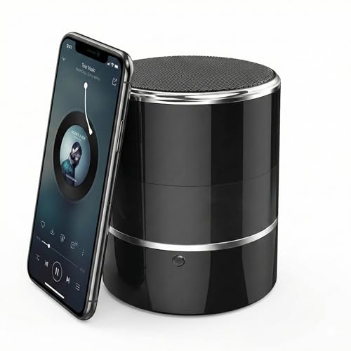 AFJAEAS 1080P Hidden Spy Camera Bluetooth Speaker with 32G SD Cards, 240° Wide View, 2.4GHz, Motion Detection & Phone App Alerts, Wireless Nanny Cam Indoor Camera for Home/Office/Elder/Pets Security