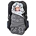 Lilly and Ben® Chanceliere Bebe OEKO-TEX | Couverture Bébé Universelle Cosy Poussette Siege Auto