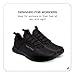 Nautica Slip On Black Non Slip Work Shoes, Safety Water Resistant Chef Kitchen Trabajo Zapatos Restaurant or Food Service Sneakers - Comfortable and Lightweight for Men and Women-Leda-Black 1-9.5