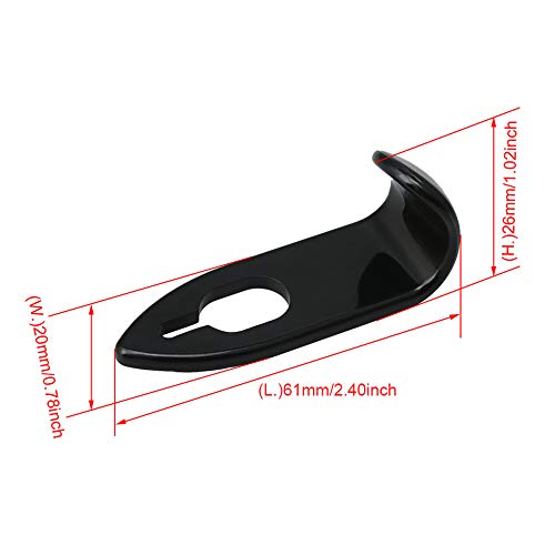 Support de pouce saxophone noir accessoire de rechange alto soprano - 5