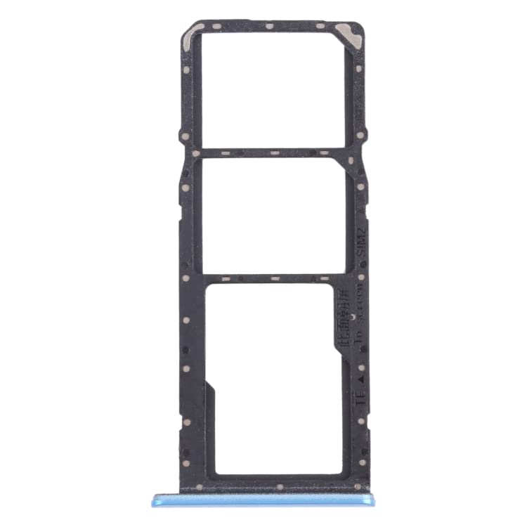 Image of 100 OG Sim Card Tray Holder Compatible with Realme C21 / Realme C21Y RMX3201,RMX3261 Blue