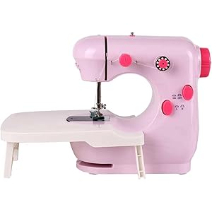 Huishoudelijke multifunctionele naaimachine Elektrisch Micro Mini voetpedaal met dubbele snelheid