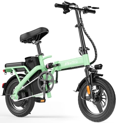 REOCRO Folding Electric Bike for Adults with 500W Motor, 14"