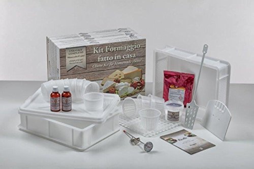 KIT FORMAGGIO FATTO IN CASA CON TERMOMETRO SONDA INOX