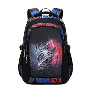 Backpack For Boys Elementary School Bags Kids Bookbag Waterproof Lightweight Durable Black （2023 Model）