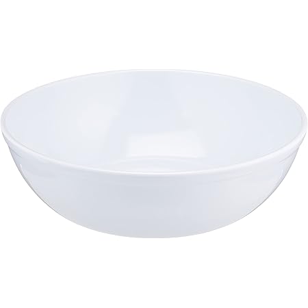 Amazon Co Jp ナガオ 割れない 白い食器 給食用深皿 16cm 日本製 No 46b ホーム キッチン