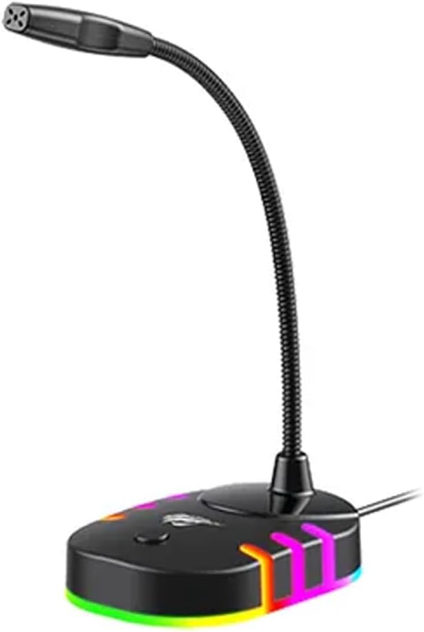 havit GK58B USB Gaming Microphone, front-side view