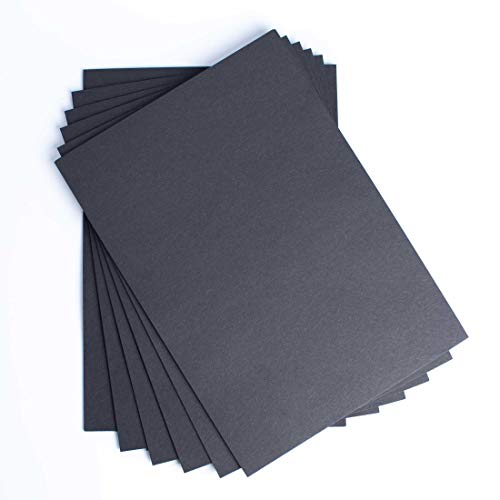 House of Card & Paper A2 160 GSM Card - Black (Pack of 25 Sheets), A2 Size 420 x594mm - Image 2