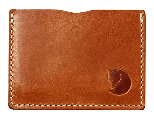 Fjällräven Unisex-Erwachsene Övik Card Holder Karten-etui, Braun (Leather Cognac), 0.5x5.5x9.5 cm (B x H x T)