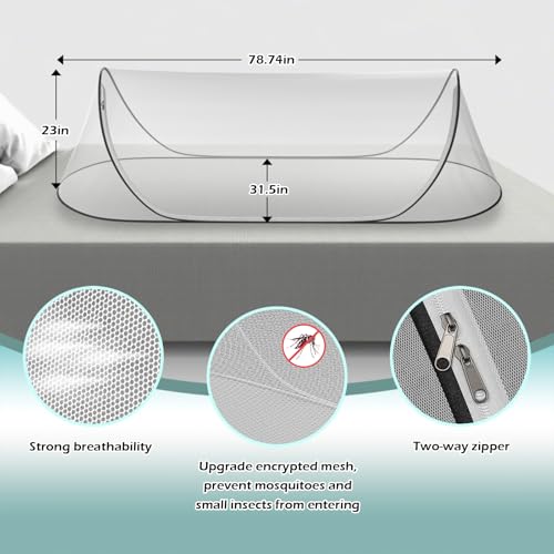 Large Pop-Up Mosquito Net Tent