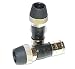 PPC EX6XLWSPLUS Aqua Tight EX Series Weather Proof RG6 & RG6QUAD Compression Connector - Extended Body, 50 Piece