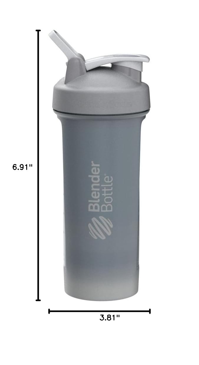 BlenderBottle Classic V2 Plastic Shaker Bottle 28 oz Pebble Grey — Amazon image 7