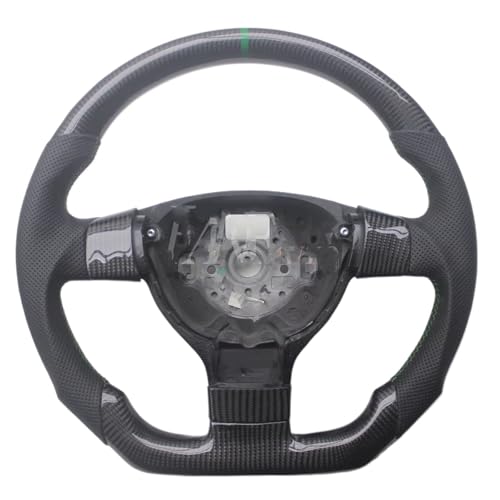 �Ԃ̉��� Compatible With For Jetta Mk5 For Golf 5 For GTI R32 For EOS For Bora For Caddy For Passat B6 �J�[�{���t�@�C�o�[�X�e�A�����O�z�C�[���J�[�A�N�Z�T���[(N